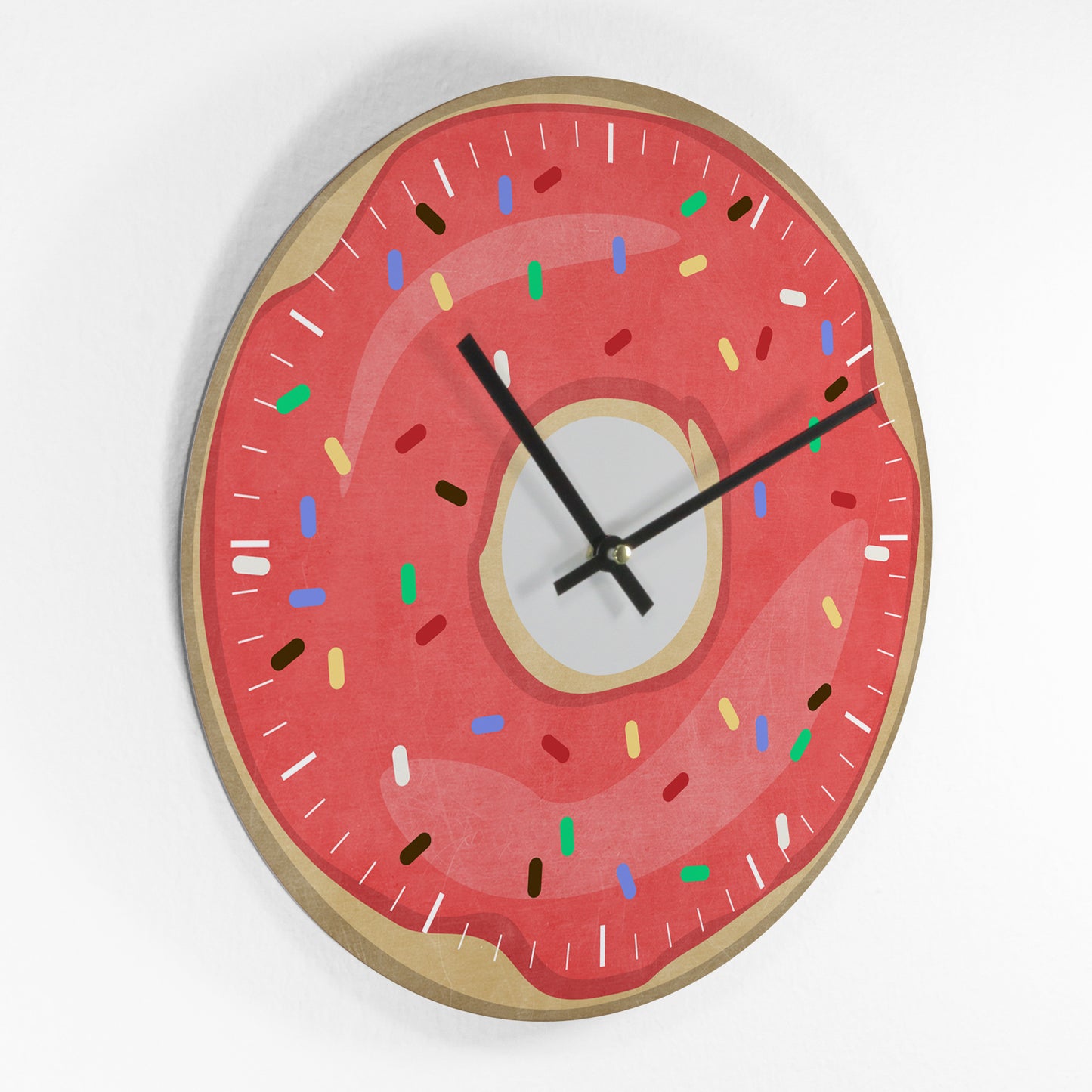 Wanduhr – Donut  - 30cm