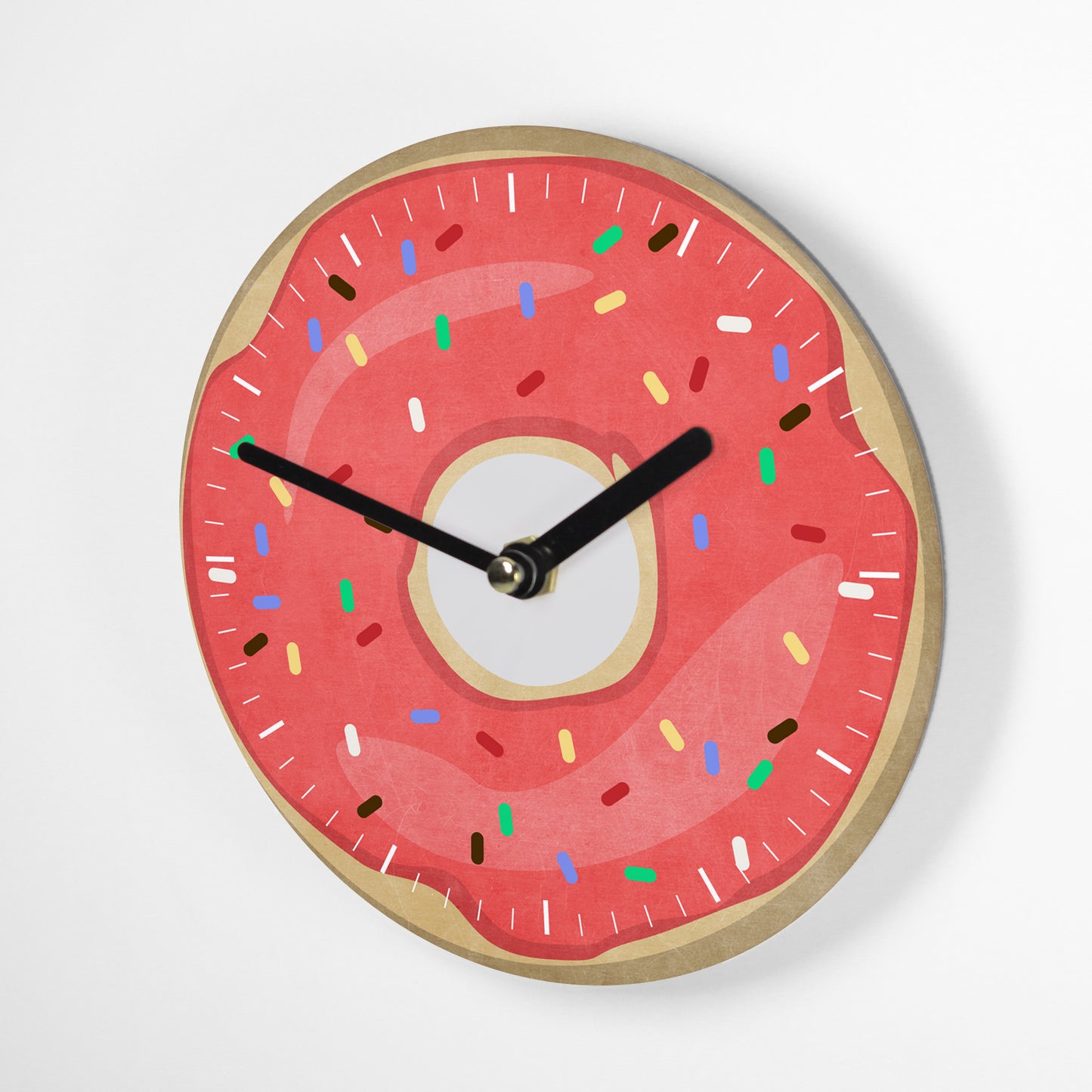 Mini Wanduhr – Donut - 15cm