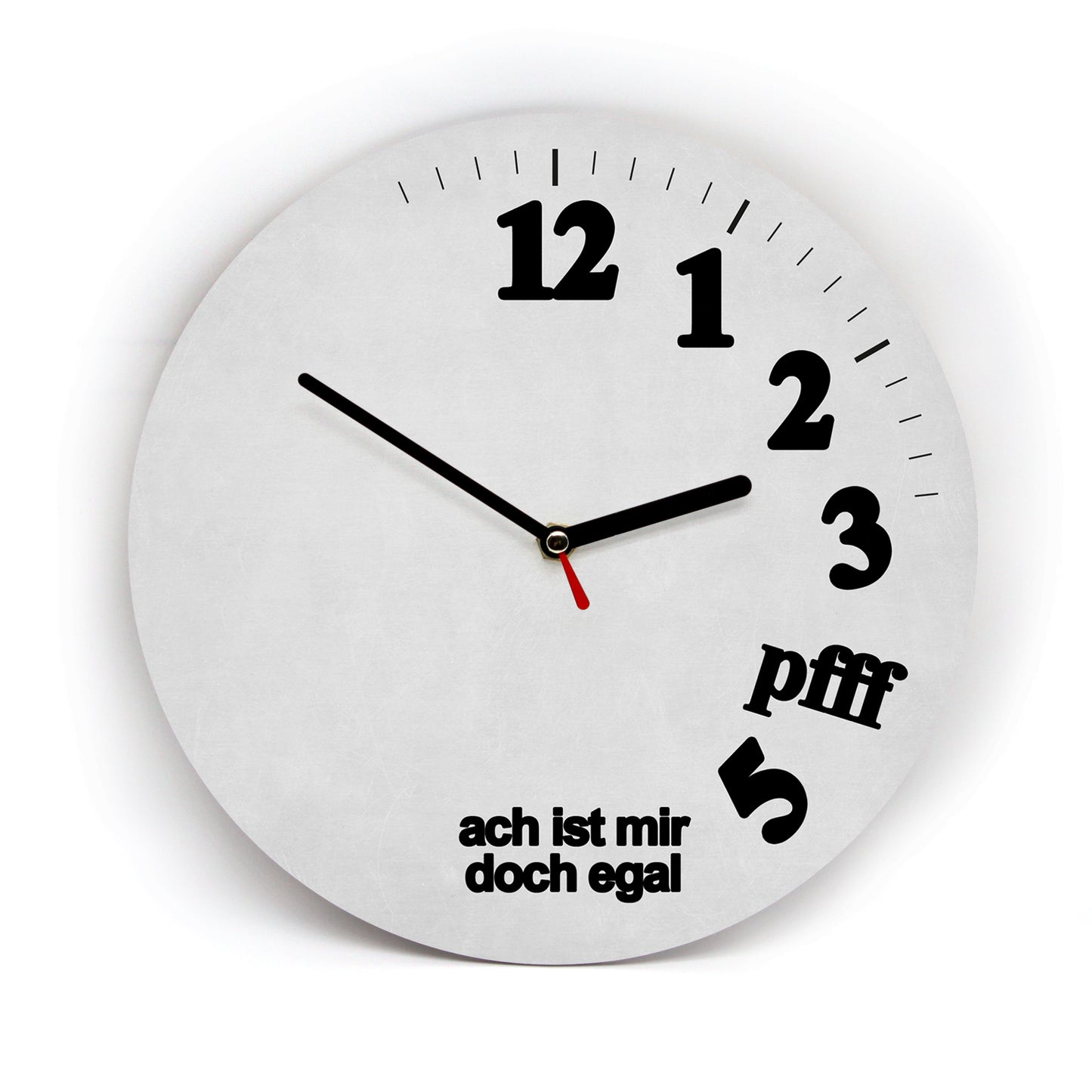 Motivansicht der Wanduhr – Front