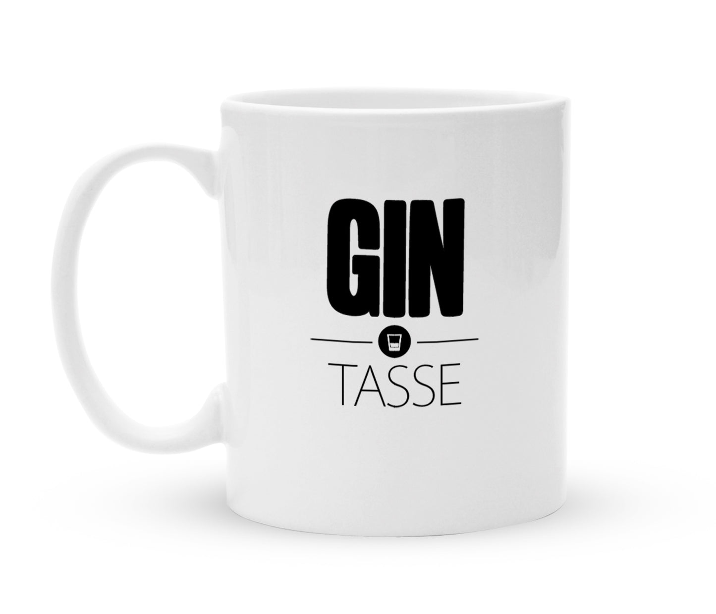 Tasse mit Motiv - Gin Tasse - Kaffeebecher zum Schmunzeln - 325 ml - Handmade