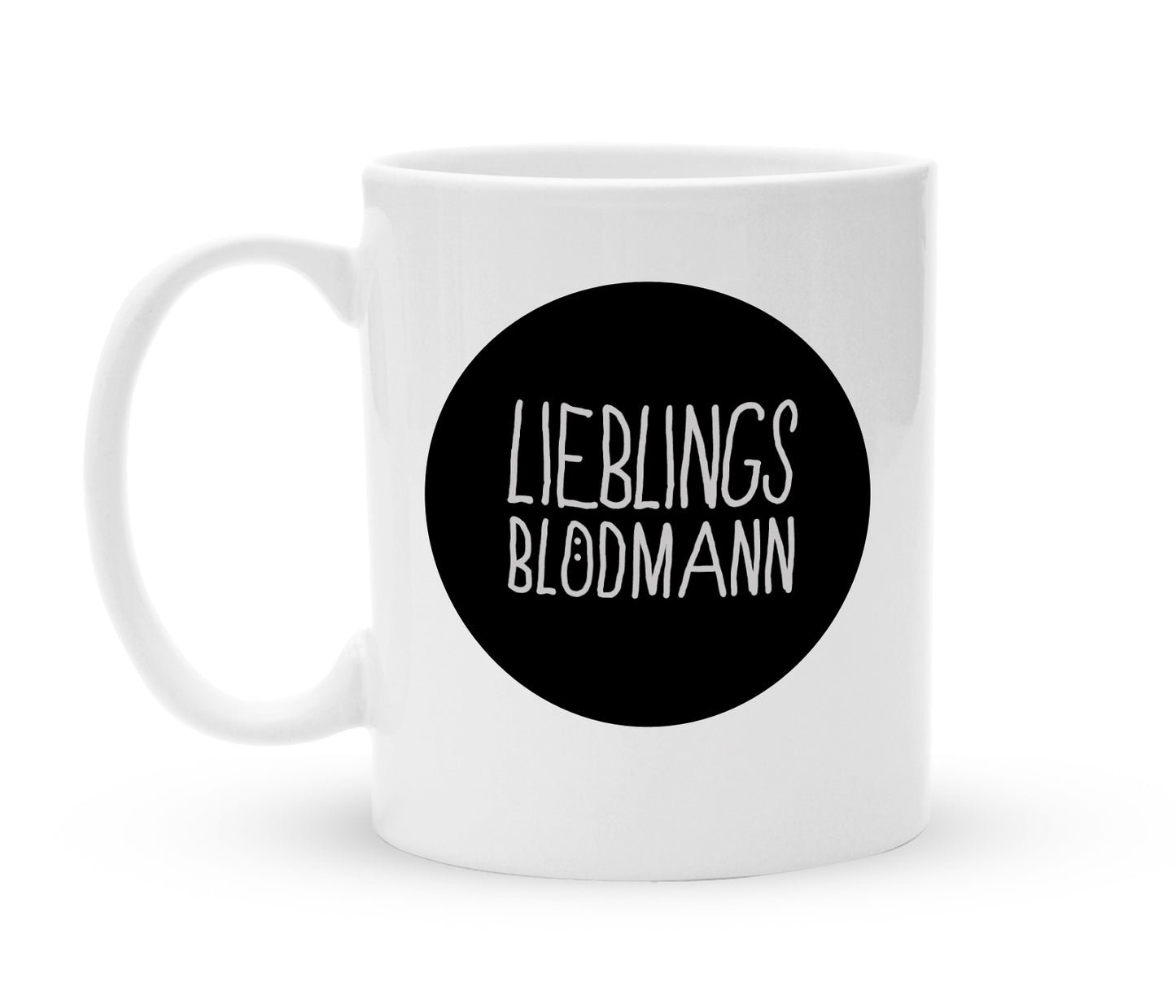 Tasse Lieblingsblödmann - Kaffeebecher zum Schmunzeln - 325 ml - Handmade