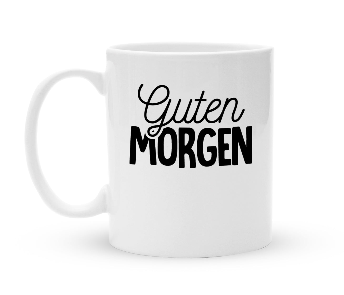 Guten Morgen Tasse - Kaffeebecher zum Schmunzeln für deine Liebsten - 325 ml - Handmade