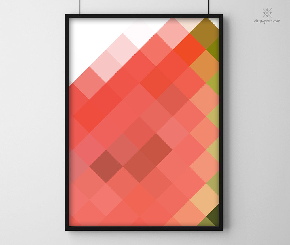 Print - Color - Melon