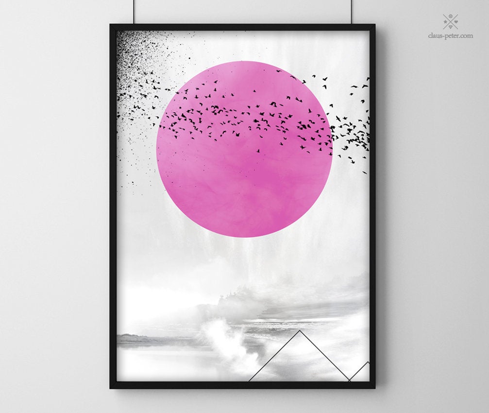 Print - Design - Pink Moon