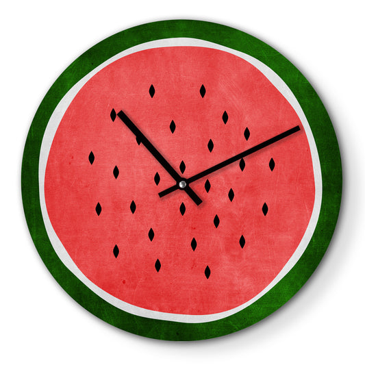 Wanduhr – Wassermelone - 30cm