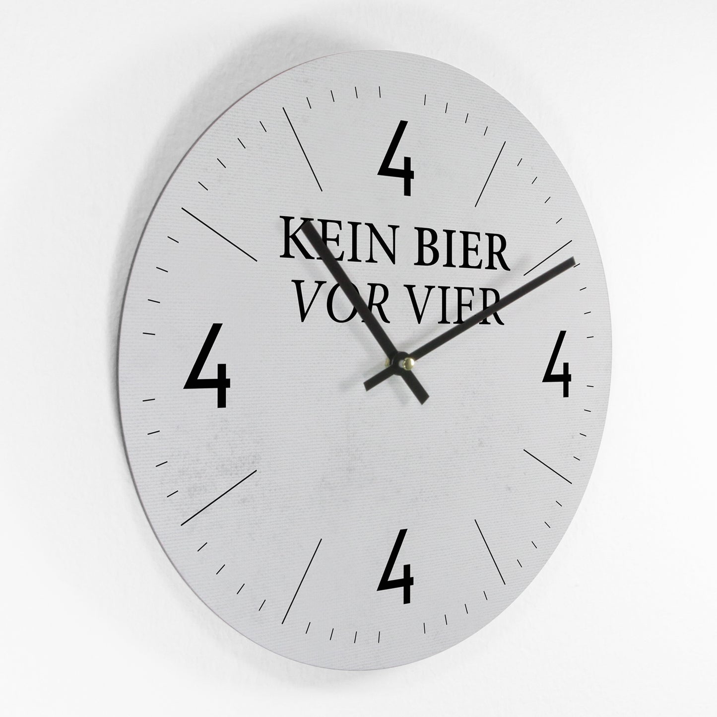 Wanduhr – Kein Bier vor Vier – Edition 2 - 30cm